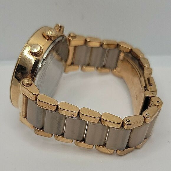 Michael Kors MK5896 Women's Stainless Steel Analog Blush Dial Quartz Watch BC851 - Picture 8 of 10